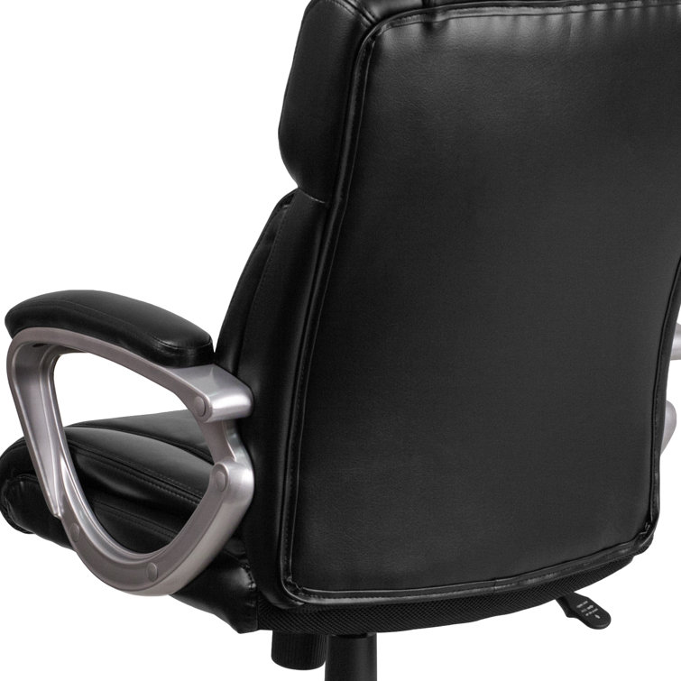 Upper Square Kalman Mid Back LeatherSoft Executive Swivel Office